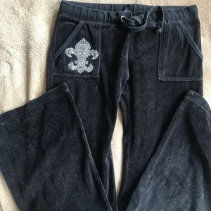Bedazzled pocket yoga pants